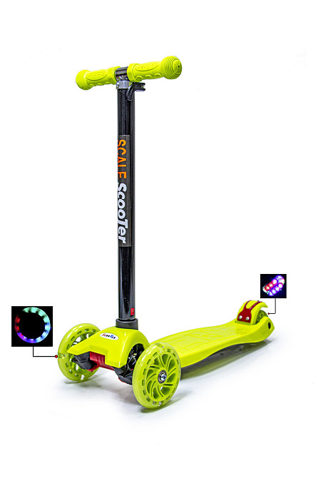 Самокат MAXI Yellow – Сонячний настрій для малюка! Одеса - фото 5