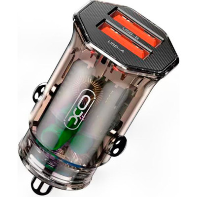 Зарядное устройство XO CC49 2USB 2.4A (Black/Brown) (XO-CC49) Винница - изображение 1