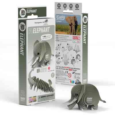 Пазл Eugy 3D Зоопарк Слон (XEG-010) Винница