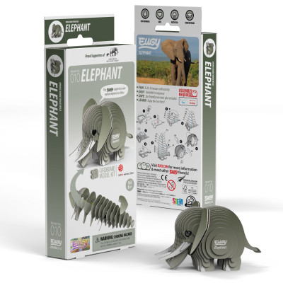 Пазл Eugy 3D Зоопарк Слон (XEG-010) Винница - изображение 6