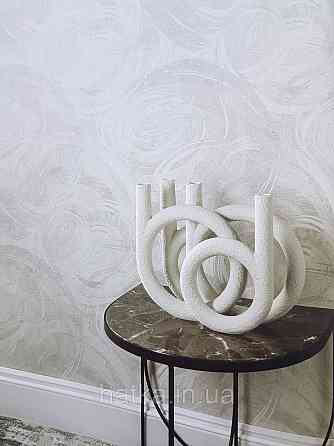 Шовілові на флізеліні Grandeco Illusion метрові блакитні хвилі Київ