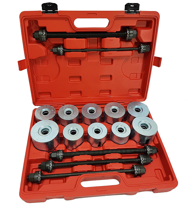 Набор для замены втулок ,сайлентблоков и подшипников 27 элементов в кейсе Mar-Pol (M80445) Нововолынск - изображение 2