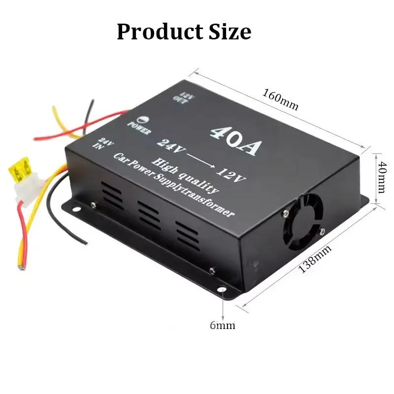Автомобильный преобразователь DC24-12 40A Винница - изображение 2