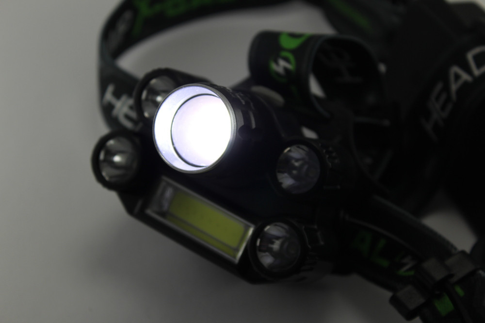 Ліхтарик налобний ліхтар Bailong BL-T64-T6+4XPE+COB Винница - изображение 3