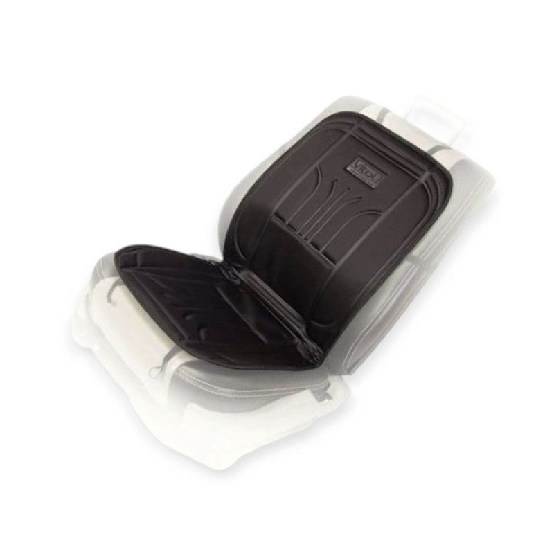 Накидка подогревом сиденья+спинка низкая черная 12в, 48вт, переключ. 3 режима, 100х50см с Мукачево - изображение 1