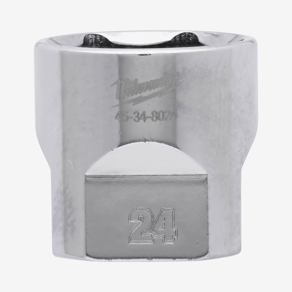 Головка хромированная метрическая 3/8'' MILWAUKEE, 24мм Одесса - изображение 1