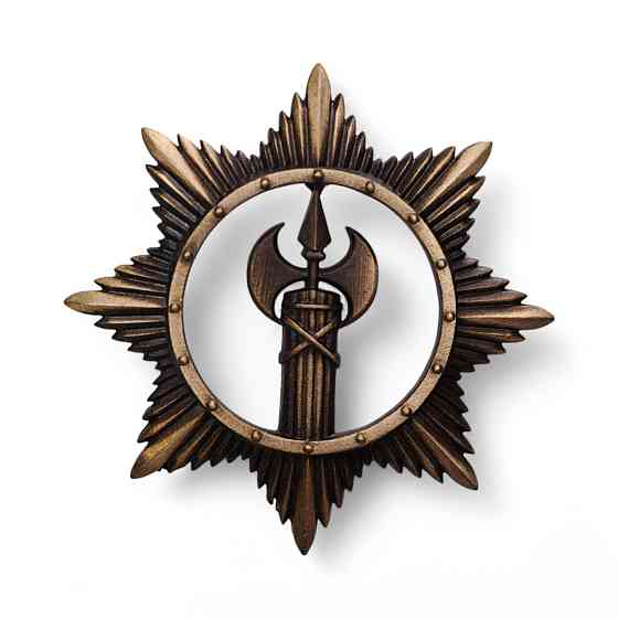 Кокарда / беретний знак  - Військова служба правопорядку України ВСП (незатверджена) Запоріжжя