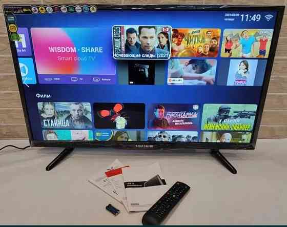 Телевизор Samsung Smart TV 2022p. Ultra HD , LED , IPTV , T2 , Wi-Fi, 42