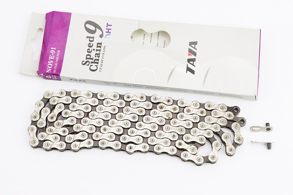 Ланцюг приводний 1/2х5/64х116L 9 швидкостей, сріблясто-чорний NOVE-91 Київ - фото 1