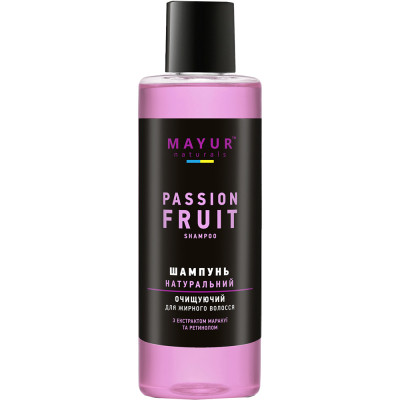 Шампунь Mayur Маракуйя очисний для жирного волосся 200 мл (4820230950045) Вінниця - фото 1