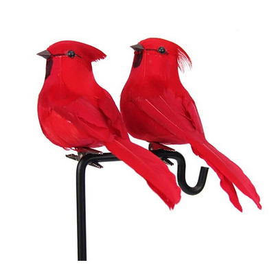 Фігурка для декору Птах червоний Київ - фото 1