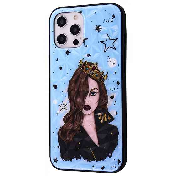 Чохол для Apple Iphone 12 Pro Max королева. Колір блакитний XG-93 Івано-Франківськ