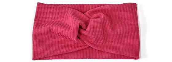 Повязка женская молодежная малиновая Киев