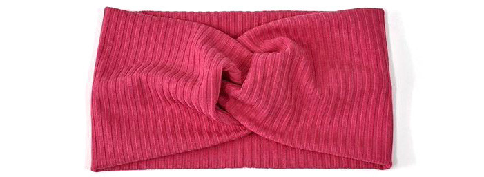 Пов'язка жіноча молодіжна малинова Київ - фото 1