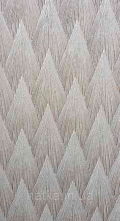 Шпалери вінілові на флізеліні AdaWall Omega1.06х10 геометрія 3д фігури структурні сріблясті 23202-2 Київ