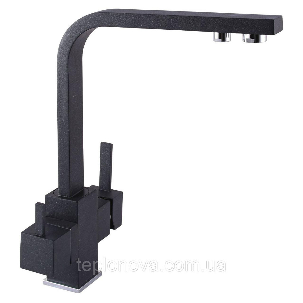 Змішувач для кухні під осмос Globus Lux LAZER GLLR-0111-1-ONIX Чернівці - фото 5