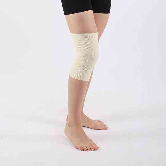 Бандаж шерстяной для коленного сустава SMT10, эластичный бандаж на колено S Каменец-Подольский