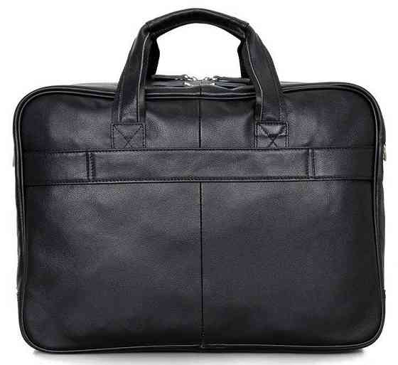 Сумка мужская Vintage 14398 для ноутбука 17 дюймов Черная Киев