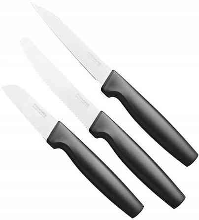 Кухонний набір малих Ножів 3 предмети Fiskars "Functional Form" (1057561) Неіржавка сталь Нововолинськ