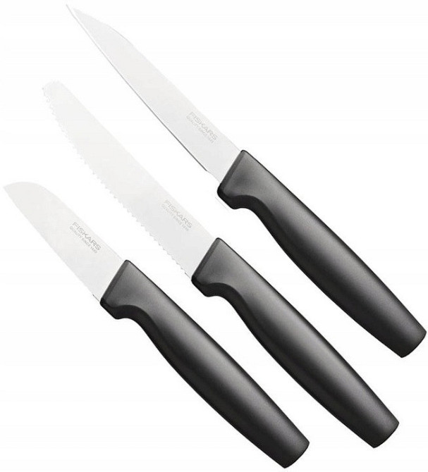 Кухонный Набор малых Ножей 3 предмета Fiskars 