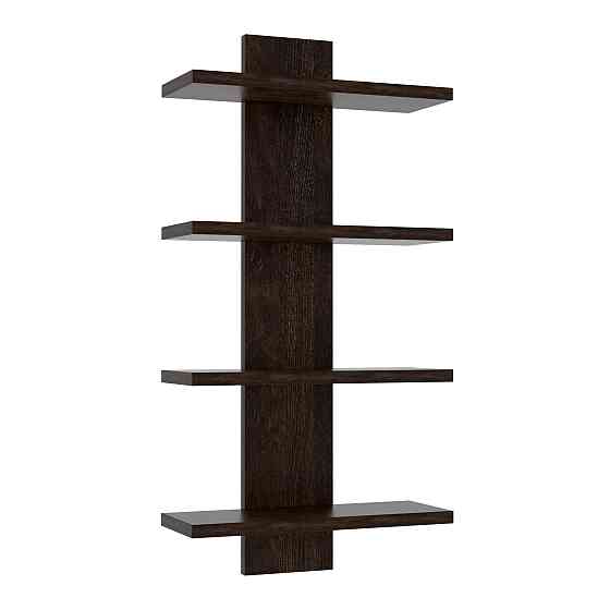 Полиця навісна ПН-5, Дуб Конкордія, 350/140/700 Львів