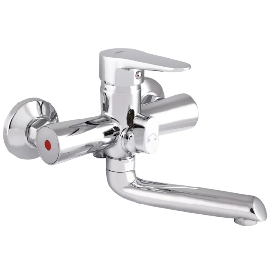 Змішувач для ванни Zerix PUD3 146 з універсальним монтажем Харків