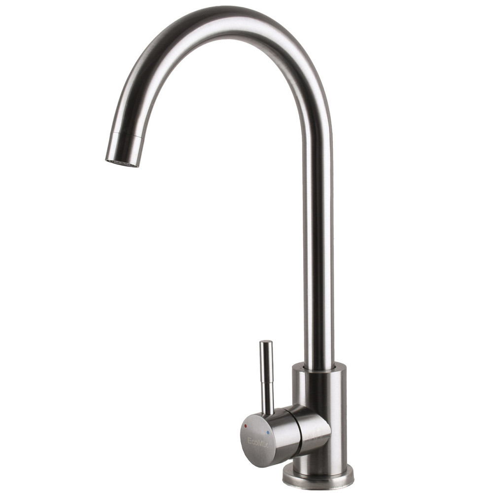 Смеситель для кухни EcoMIX ALPEN AISI-203S-WH (000024959) Киев - изображение 2