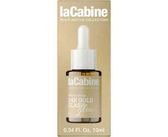 Концентрована сироватка з миттєвим ліфтинг-ефектом 24K Gold Flash Glow Serum LaCabine, 10 мл Дніпро