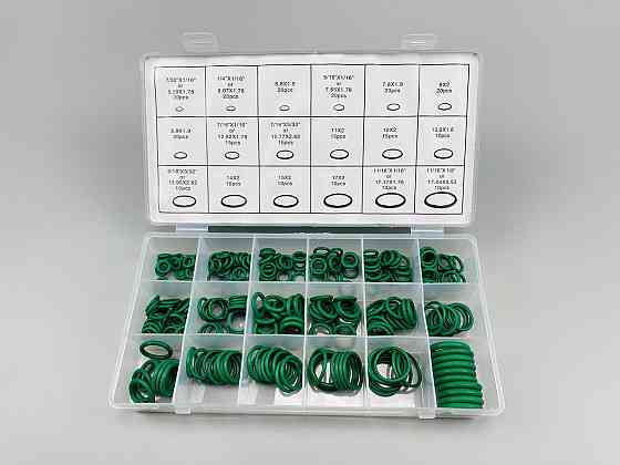 Комплект гумових ущільнювальних кілець, оливобензостійких 270 шт., ущільнювальна прокладка, шайба Мукачево