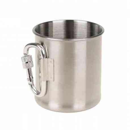 Кружка металлическая 500 мл с ручкой карабином Одесса