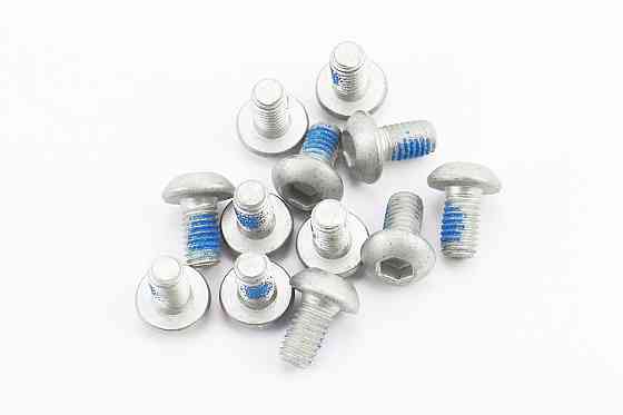 Болт гальмівного диска M5x9мм, під шестигранник 4мм, 12шт к-кт, сірий Київ