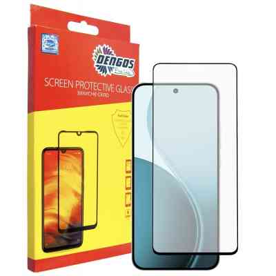 Скло захисне Dengos Full Glue OPPO Reno14 5G Black (TGFG-418) Вінниця