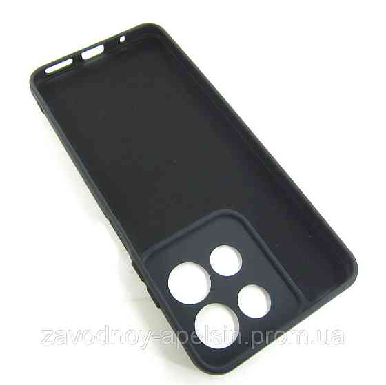 Motorola Moto G15 Силиконовый чехол Защита камеры (черный) Одесса