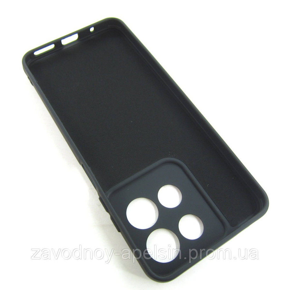 Motorola Moto G15 Силиконовый чехол Защита камеры (черный) Одесса - изображение 2