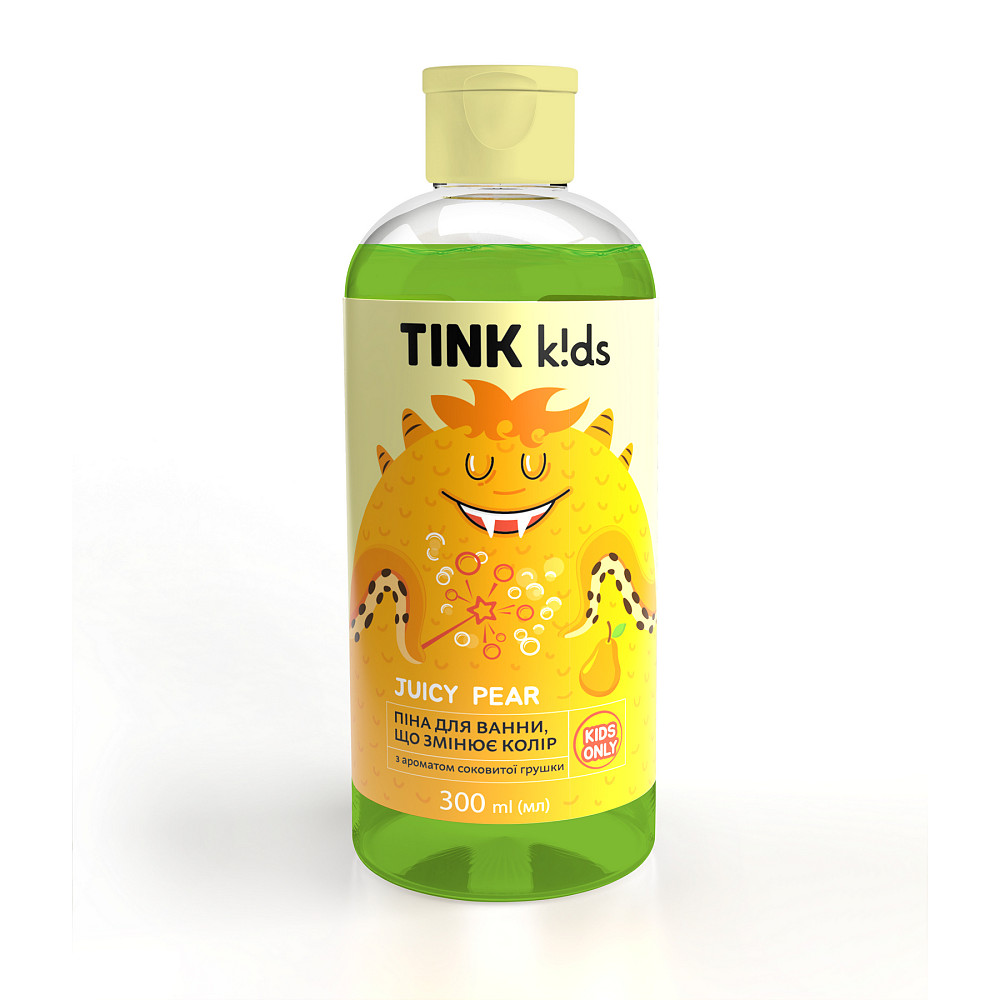 Піна для ванни, що змінює колір Juicy Pear kids Tink 300 мл Київ - фото 1