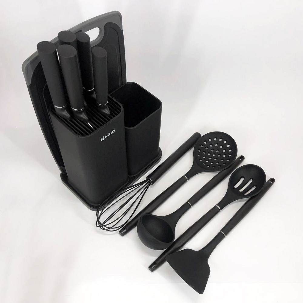 Силіконові кухонні приналежності набір, Набір кухонного приладдя з харчового силікону KZ-23 Львів - фото 18