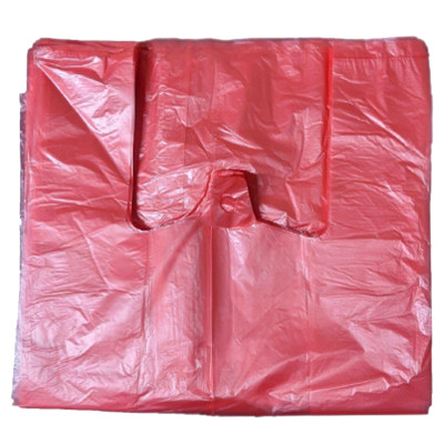 Пакеты для продуктов Romus Майка Красная 25x6x45 см 100 шт. (785810) Винница - изображение 1