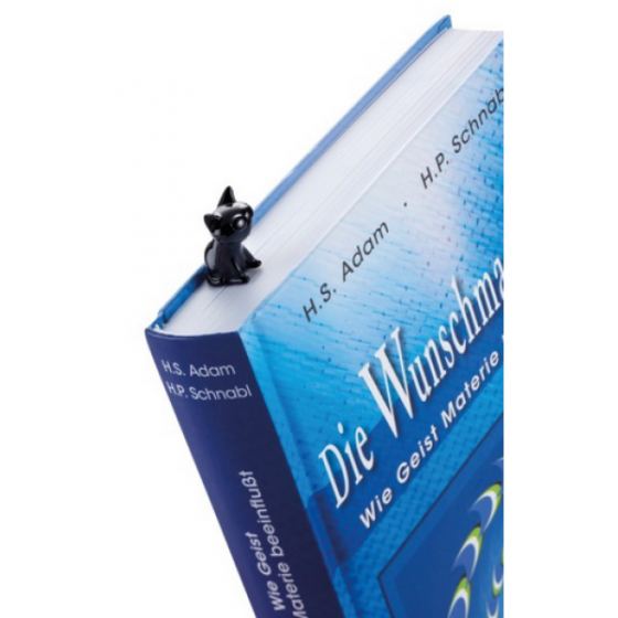 Закладка книжная Troika, черная Ровно