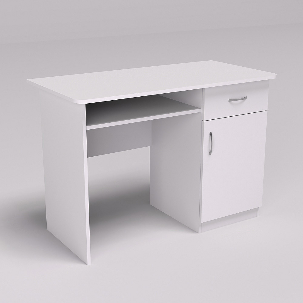 Стіл письмовий СП-1 №10, Білий, 1100/550/760 Львів - фото 2