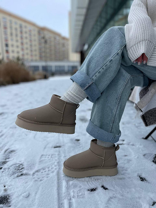 ITTS Угги жіночі ITTS A801-C капучіно (зима, шкіра натуральна) (5737) 40 Коломия - фото 7