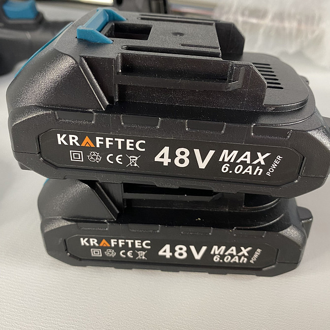 Универсальный триммер + мини цепная пила 4 дюйма Krafftec 0000 8660 для травы, кустов и веток Киев - изображение 7