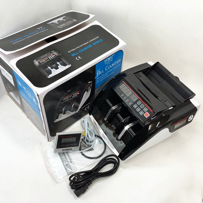 Счетная машинка валют Bill Counter UV MG 5800, Валютный детектор, Денежно-счетная машинка DY-67 Киев - изображение 9