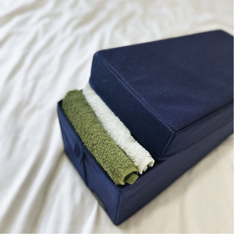 Органайзер для вертикального хранения с крышкой 34x17x16 см S HY-S-kr (Синий) Сумы - изображение 3