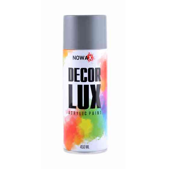 Краска акриловая Nowax Spray Серый 450мл Львов