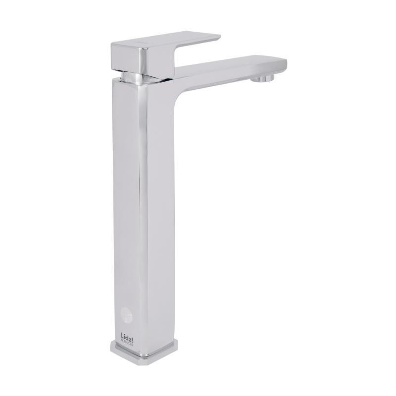 Смеситель для раковины  Lidz Dozorca 001FH высокий (k35) Chrome LDDOZ001FHCRM48990 Киев - изображение 3