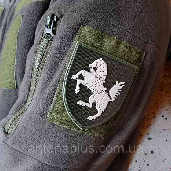 1-ша танкова сіверська бригада ОК Північ польовий ЗСУ олива шеврон / патч Київ