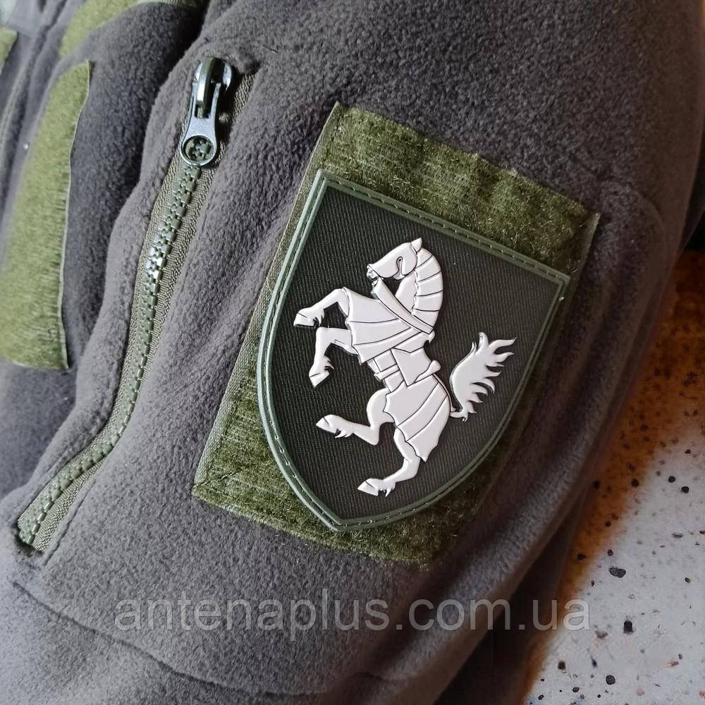 1-ша танкова сіверська бригада ОК Північ польовий ЗСУ олива шеврон / патч Київ - фото 3