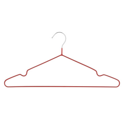 Плічка Ardesto Металеві з ПВХ покриттям Червоні 40.5 см 10 шт. (ARHC2810R) Вінниця - фото 3