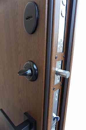 Дверь уличная модель Strimeх LAMA BAU, дуб темный. ГАРАНТИЯ на покрытие - 3 года! Киев