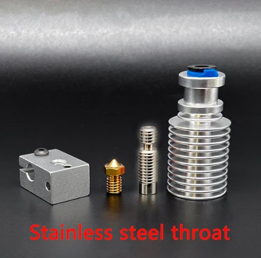 Комплект хотенда E3D V6 со стальным горлом Киев - изображение 1